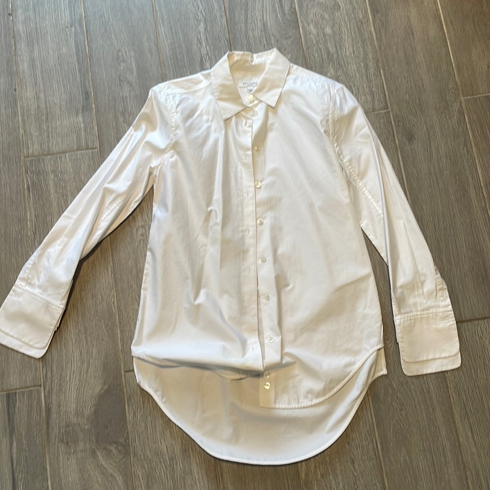 DONATED! Equipment White Button Up